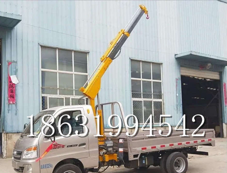 筠连县随车吊机小型蜘蛛吊包安装小型随车吊机吊车1/2吨吊机汽车液压吊臂